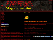 Tablet Screenshot of magmamagicmachine.it